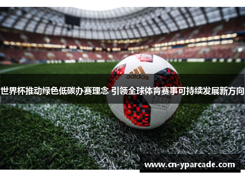世界杯推动绿色低碳办赛理念 引领全球体育赛事可持续发展新方向